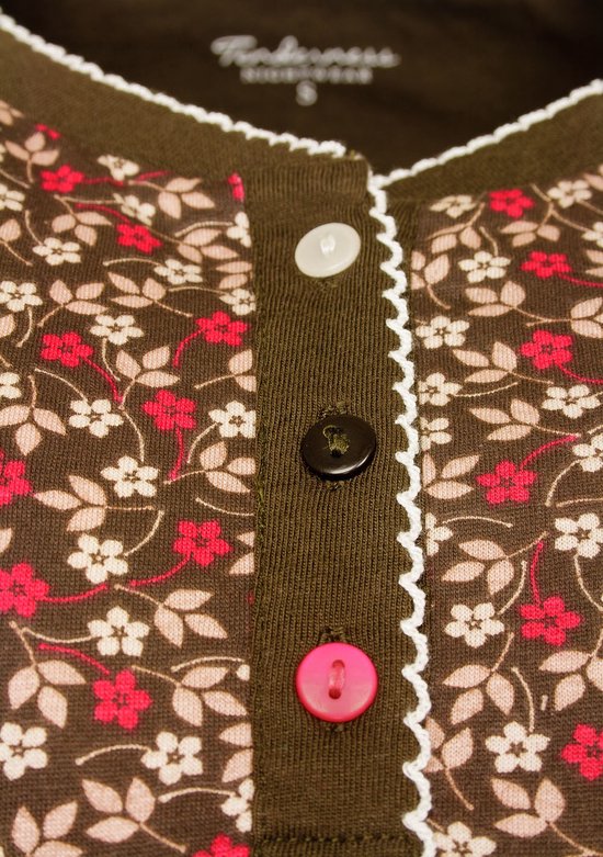 Chemise de nuit Tenderness Ladies Marron TENGD2901A Tailles: M