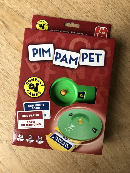 Jumbo Pim Pam Pet Reiseditie - Compact Reisspel - Jumbo