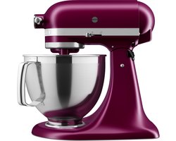 KitchenAid 5KSM195PSEBE - Keukenmachine - 4.8L - 300 W - Bordeaux rood
