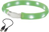 Nobby Lichtgevende Halsband - LED - Groen - L - 70 cm