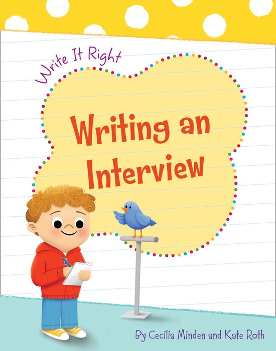 Write It Right - Writing an Interview - cover