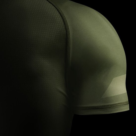 Rashguard manches courtes Hayabusa Core pour homme - Vert foncé - Taille XXL