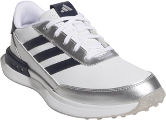 Adidas S2G SL Leather 25 Dames Golfschoenen Wit Navy Zilver van adidas — afbeelding 5