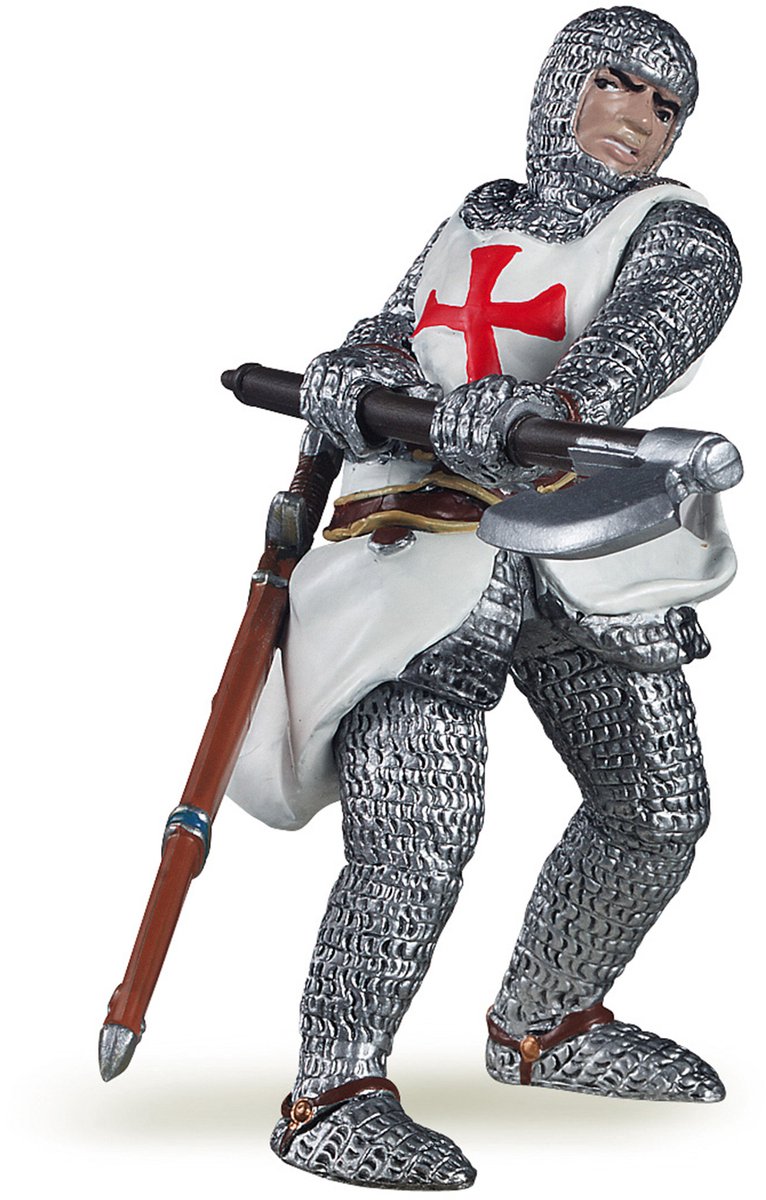 Speelfiguur - Mens - Ridder - Tempelier