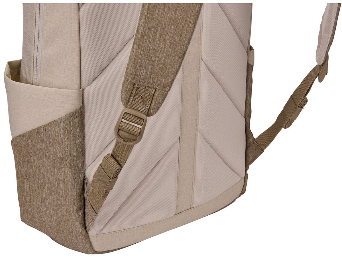THULE Vrije tijd rugzak Rugzak met laptopvak Lithos Backpack 20L Pelican Gray / Faded Khaki Beige – foto 7