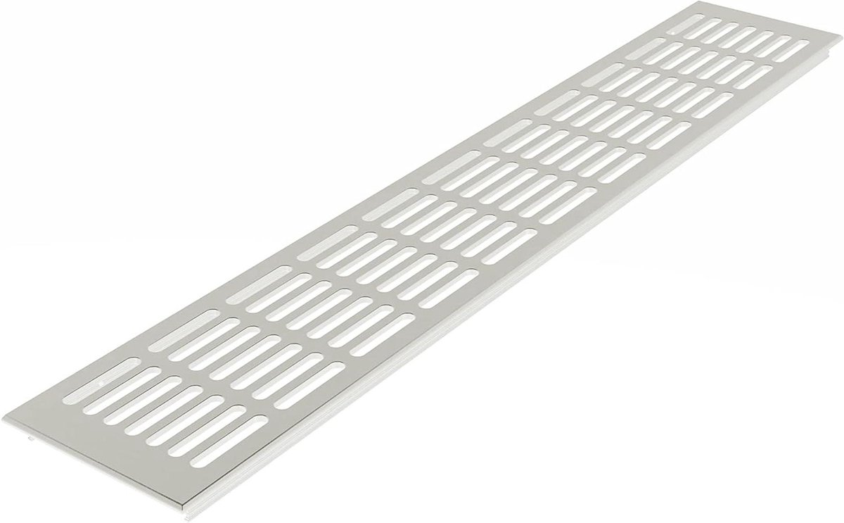 Aluminium Ventilatie Rooster Brug 100x1000mm Geanodiseerd