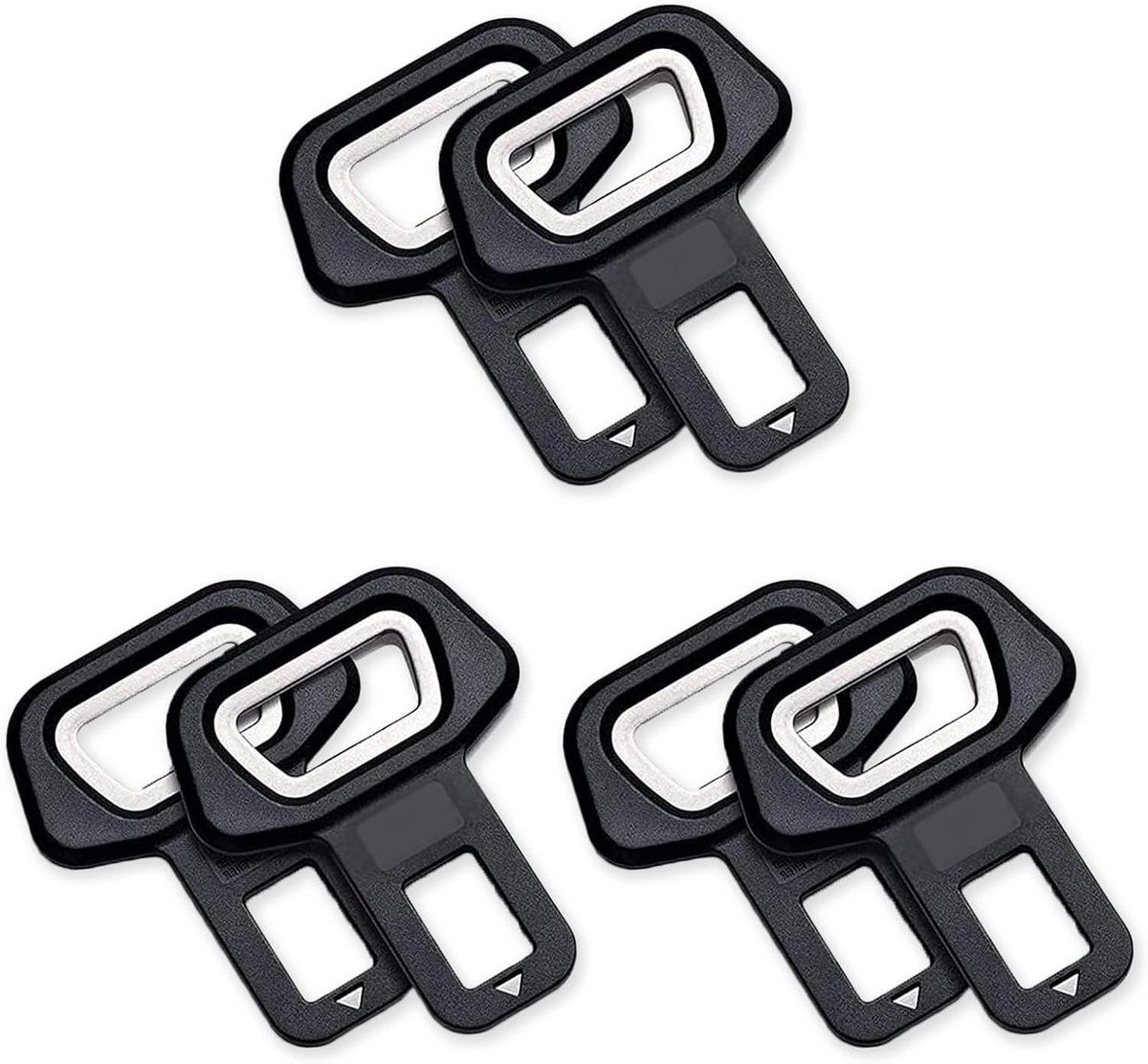 Image of 6 stuks auto-onderdelen - kunststof en ijzer - voor vrachtwagens en bestelwagens - zwart - hoge kwaliteit