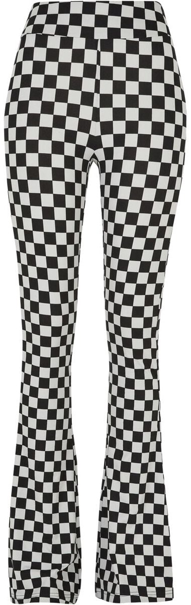 Urban Classics Checked Cut Dames Legging – XXL Zwart