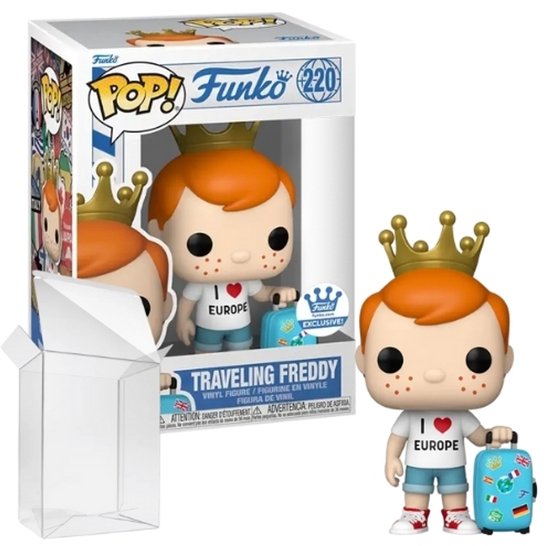 Funko Pop! Freddy Funko - Traveling Freddy #220 Funko Exclusive | bol
