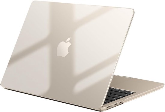 Coque De Protection Ultra-fine Pour MacBook Air 13.6" M4/M3/M2 (2025-2022) - Minuit Clair
