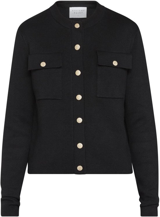 SISTERS POINT Heliba-Ca - Gilet femme - Noir - Taille L