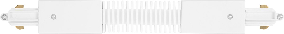 OSRAM TRACKLIGHT optionele flexibele stroomconnector, wit, flexibele stroomconnector voor stroomrailsysteem, modern, loftachtig ontwerp, voor het implementeren van verschillende arrangementen