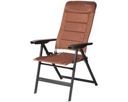 PRESTO Campingstoel - ergonomisch verstelbaar - lichtgewicht aluminium - stapelbaar 8860
