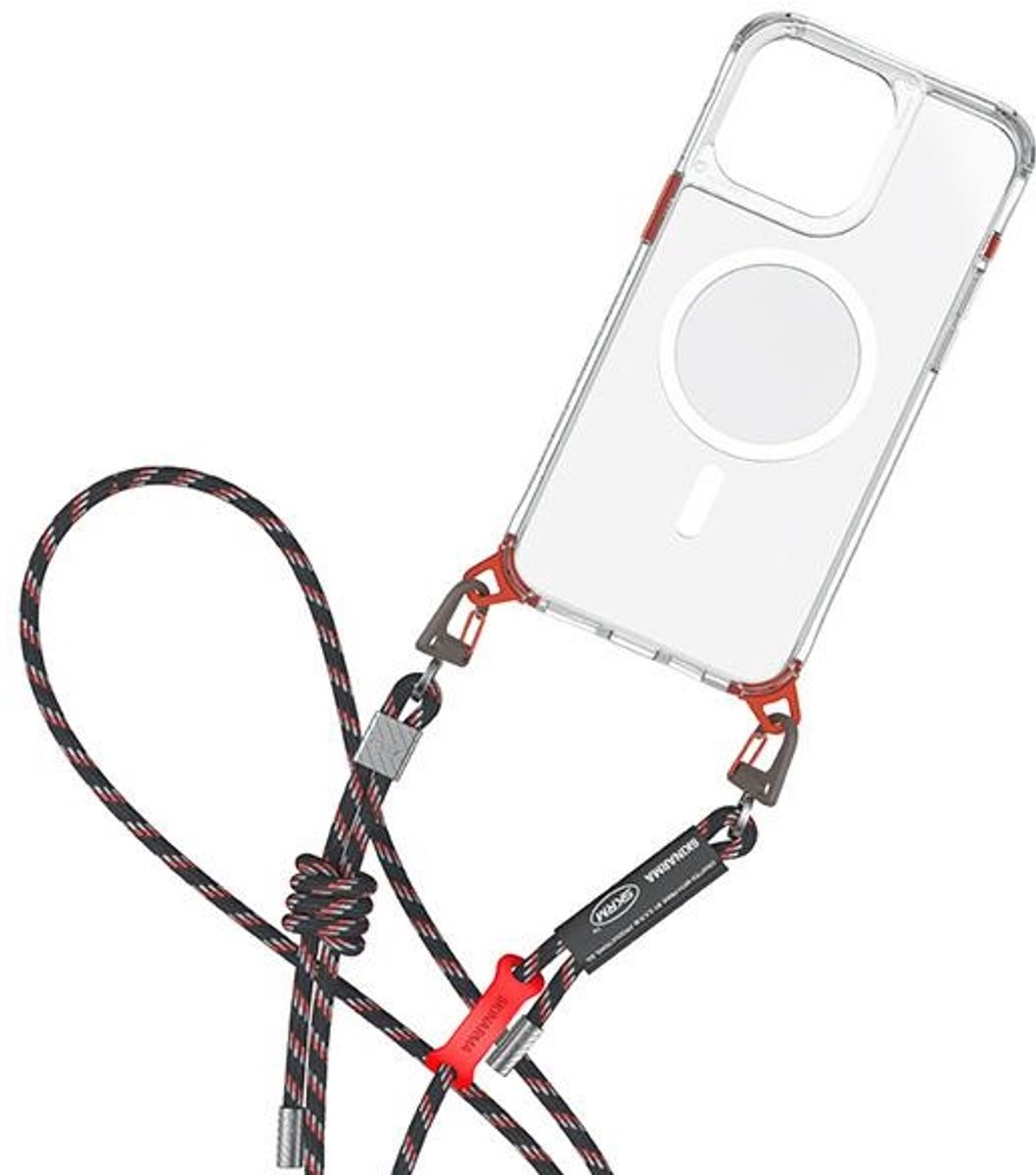 Skinarma Telefoonhanger Universal Obsidian Dynasty Lanyard Gemakkelijk Te Installeren