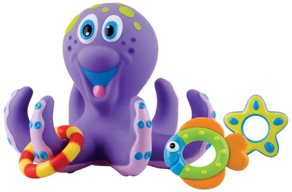 Nûby - Badspeelgoed - Drijvende Octopus - 18m+ — afbeelding 9