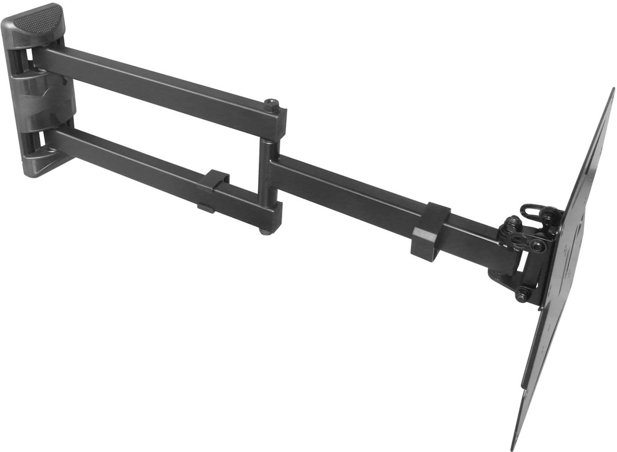 TV muurbeugel universele TV beugel - draaibaar en kantelbaar - monitorhouder voor 3D HD LED LCD - 15'-55' inch - VESA 75 100 200x100 200 zwart Model: S89B