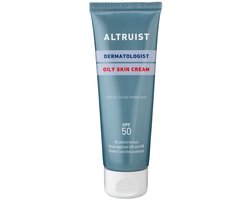 Altruist Moisturizer voor Vette en Gevoelige Huid SPF50 - Matterende dagcrème - Voor Acnegevoelige Huid - Met Vitamine E - Dagcreme met SPF- Dermatologisch getest - Parfumvrij - Hypoallergeen - Gechikt voor alle huidtypen - 50 ml