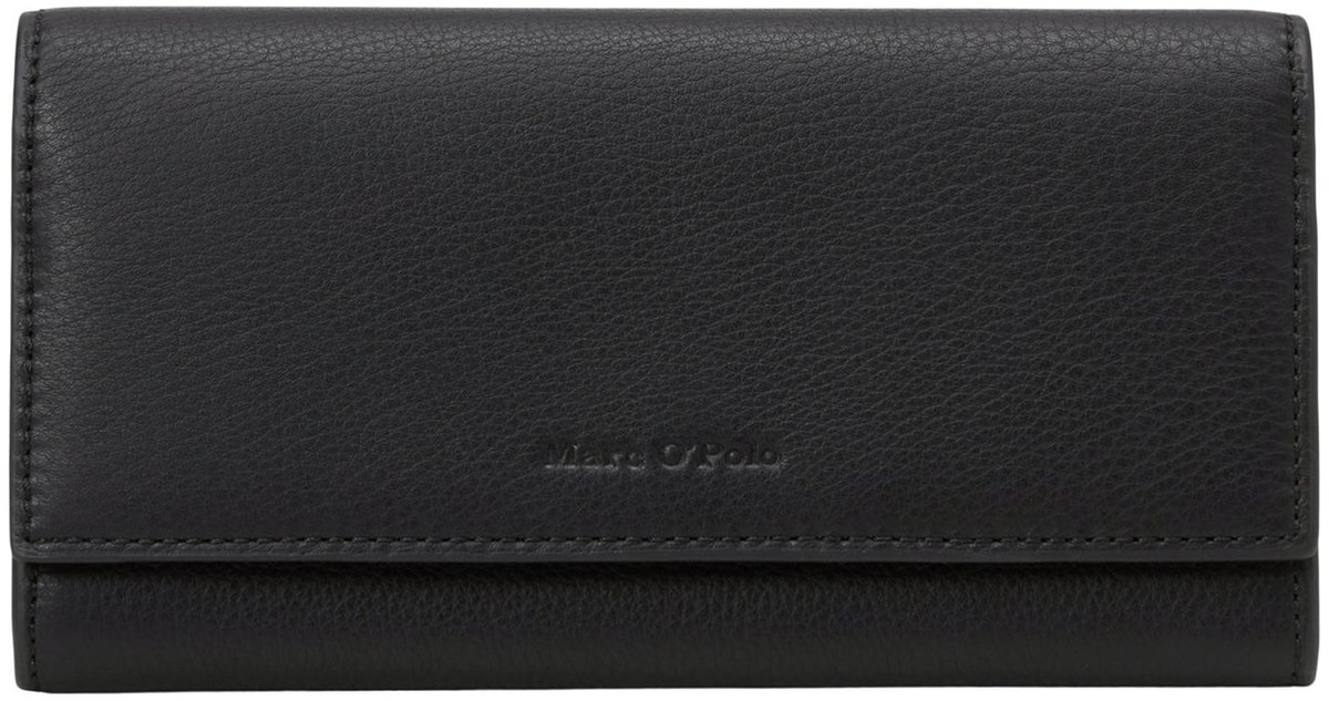 Marc O'Polo portemonnee Jessie Combi Wallet Black zwart