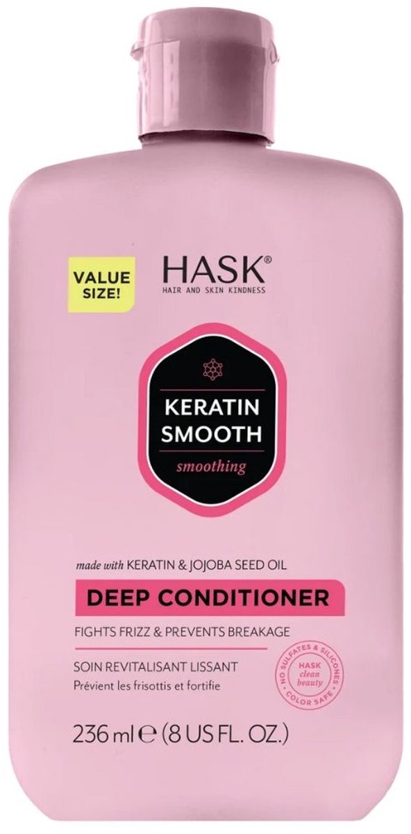HASK - Keratin Smoothing Deep Conditioner - 236ml
