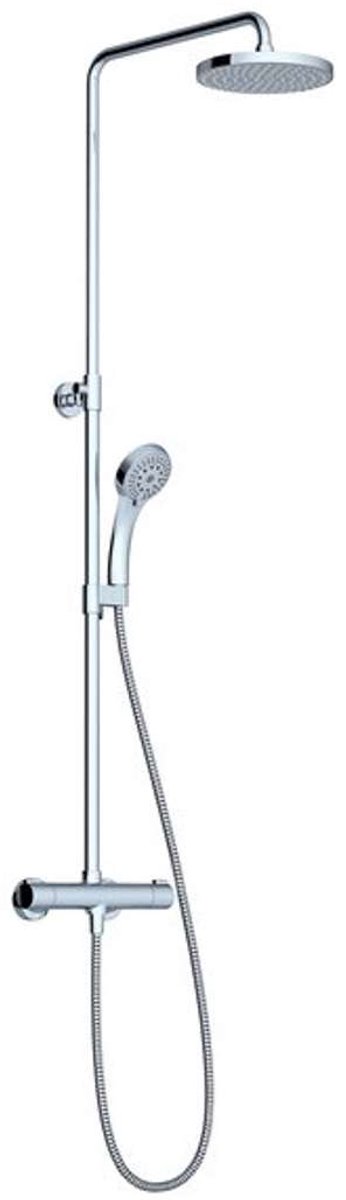 Ravak Termo - Doucheset met thermostaat, 200 mm, 5 stralen, chroom X070058