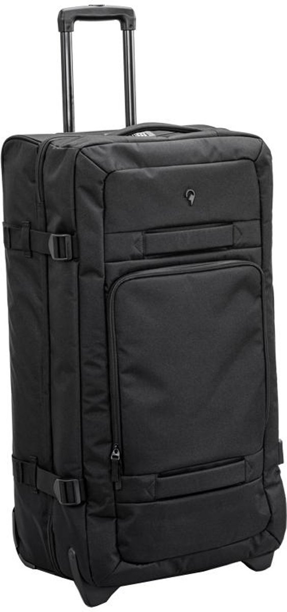 North Pioneer Flight Reistas met wielen 107L - Trolley Reistas - Zwart