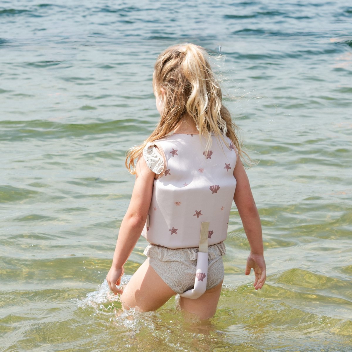 Babiem Lily Zwemvest - voor Kind - 15 tot 19kg - Drijfvest - 1 tot 2 jaar - Blauw — afbeelding 5