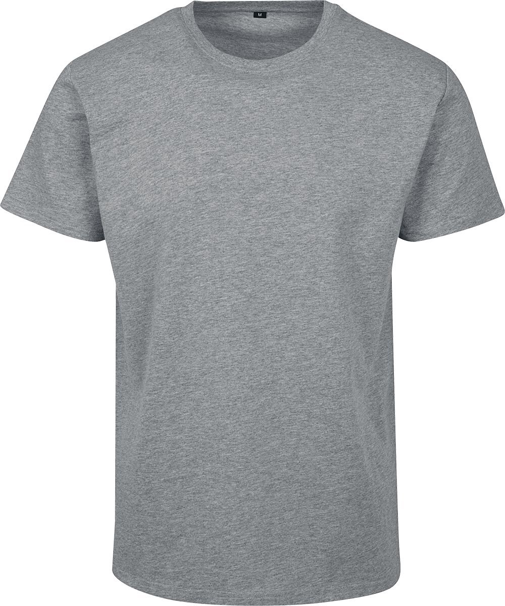Build Your Brand Basic Heren T-shirt - gemêleerd grijs - S