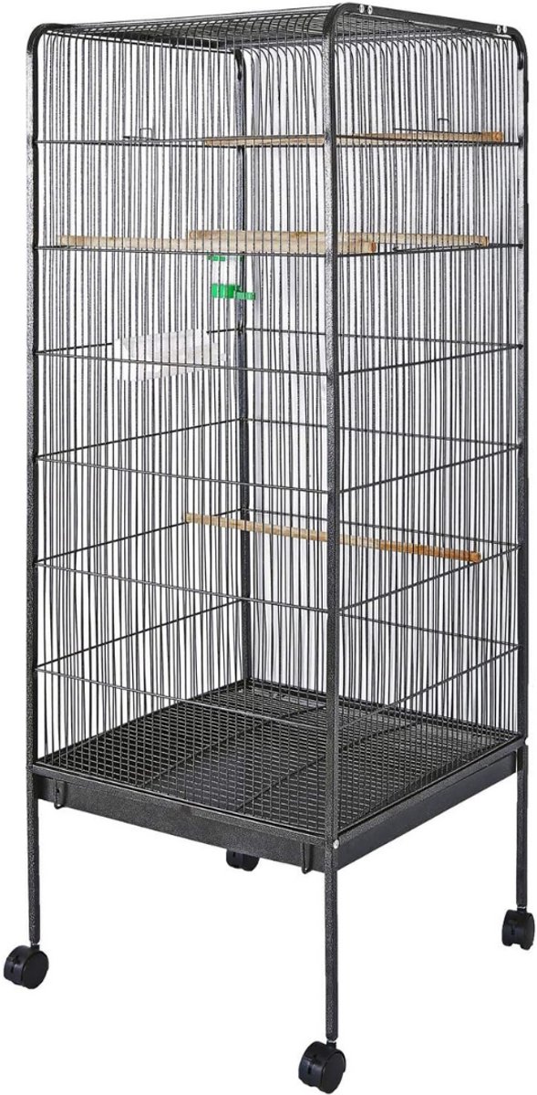 Vogelkooi - Papegaaienkooi - Vogelkooien voor Binnen - Zwart