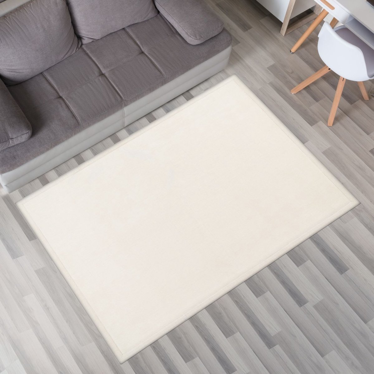 Kruipmat babykamer tapijt speelmat kinderen effen kleuren antislip pluizig