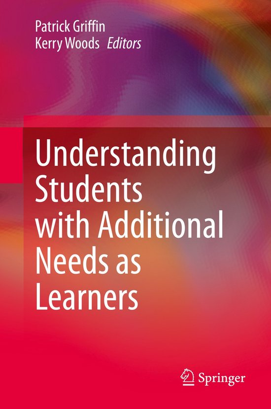 Understanding Students with Additional Needs as Learners - cover