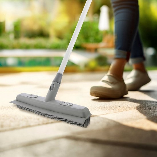 Bezemborstel Rubber 34 cm - Borstel voor Buiten van Sorbo — afbeelding 2