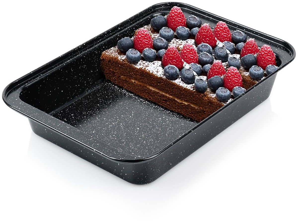 Braadslede Graniet 28x19x5 cm - Ovenschaal - Braadpan