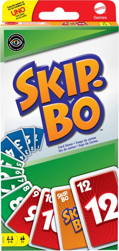 Skip-Bo – Mattel Games – Kaartspel