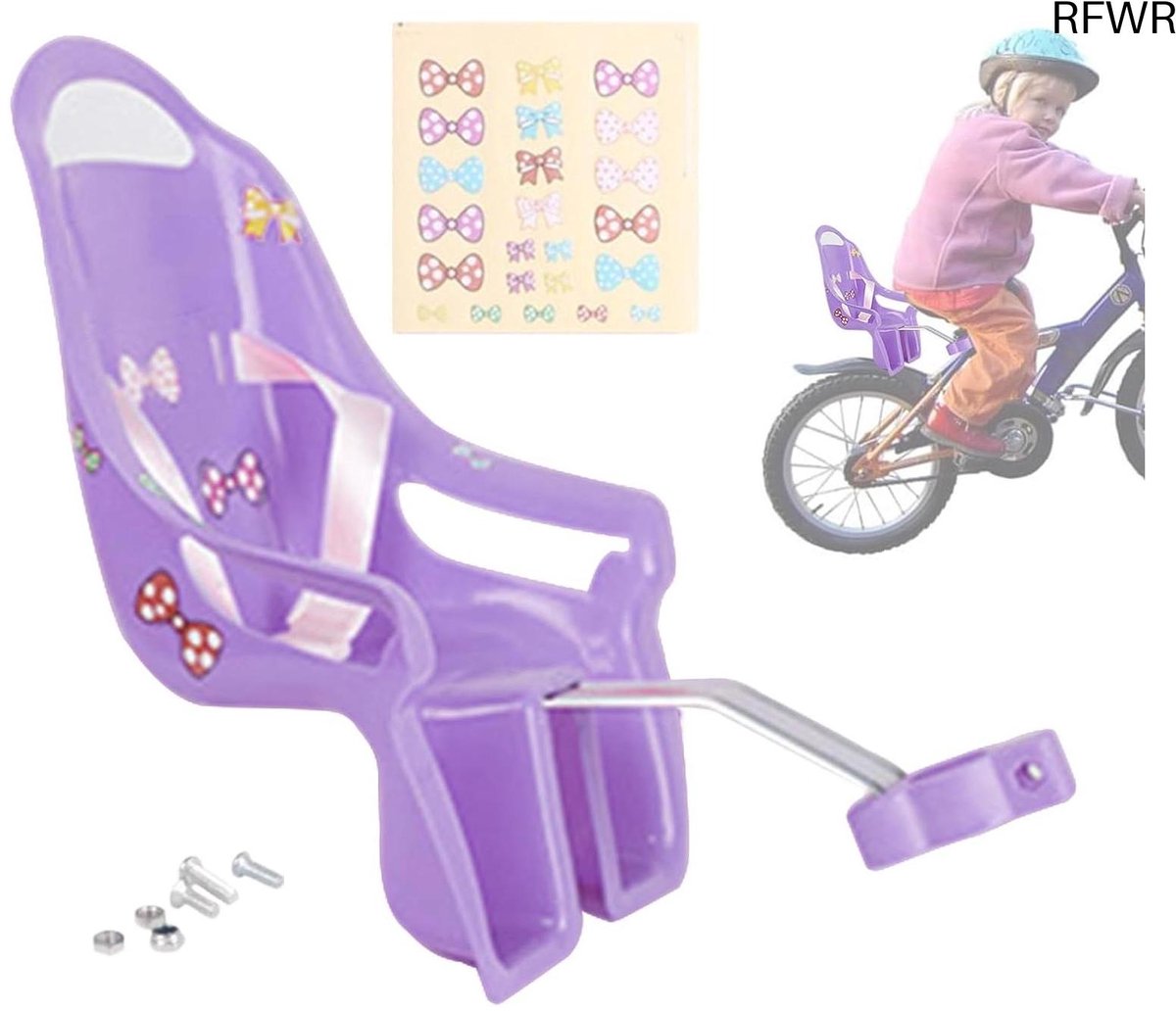 RFWR® Poppenfietszitje voor Kinderfietsen - Creatief Fietszitje voor Rollenspellen