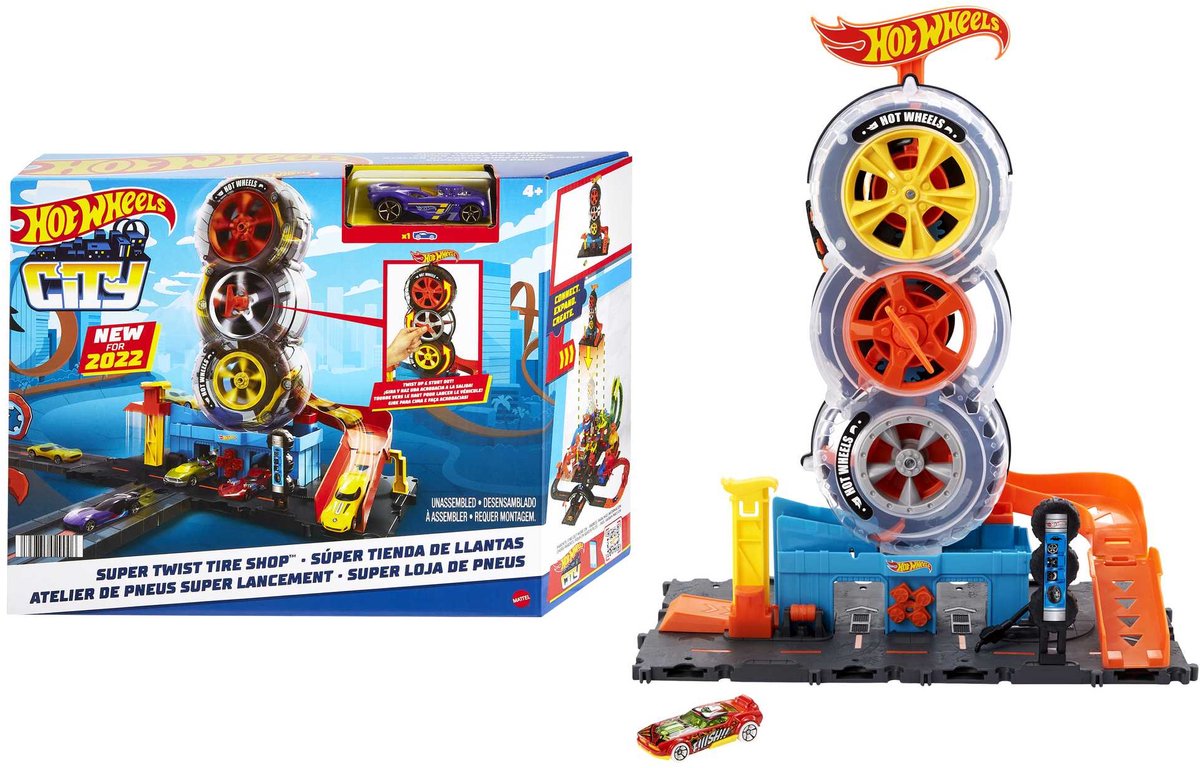 Hot Wheels City Super Twist Bandenwinkel