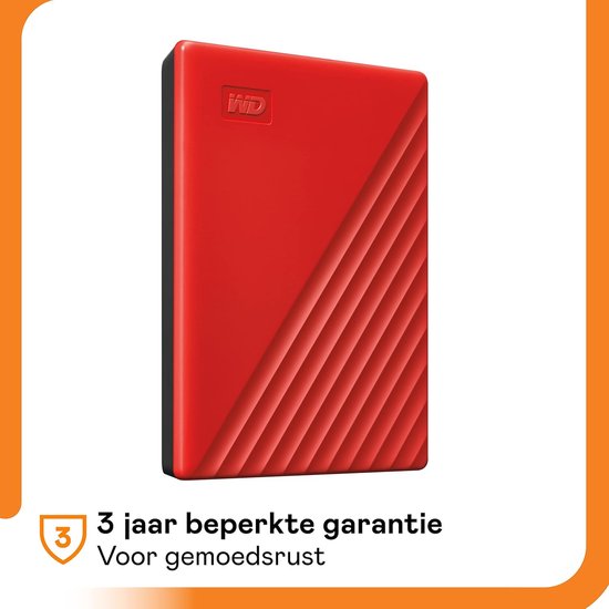 RFWR® Draagbare HDD 4 TB met USB 3.0 voor PC, Xbox en PS4 - Back-up en Wachtwoordbeveiliging — afbeelding 4