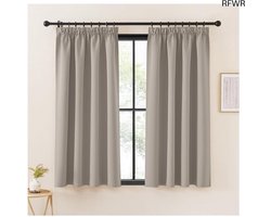 RFWR® Warmte-isolerende Verduisteringsgordijnen voor Woonkamer en Slaapkamer - 140x145 cm - Modern Design