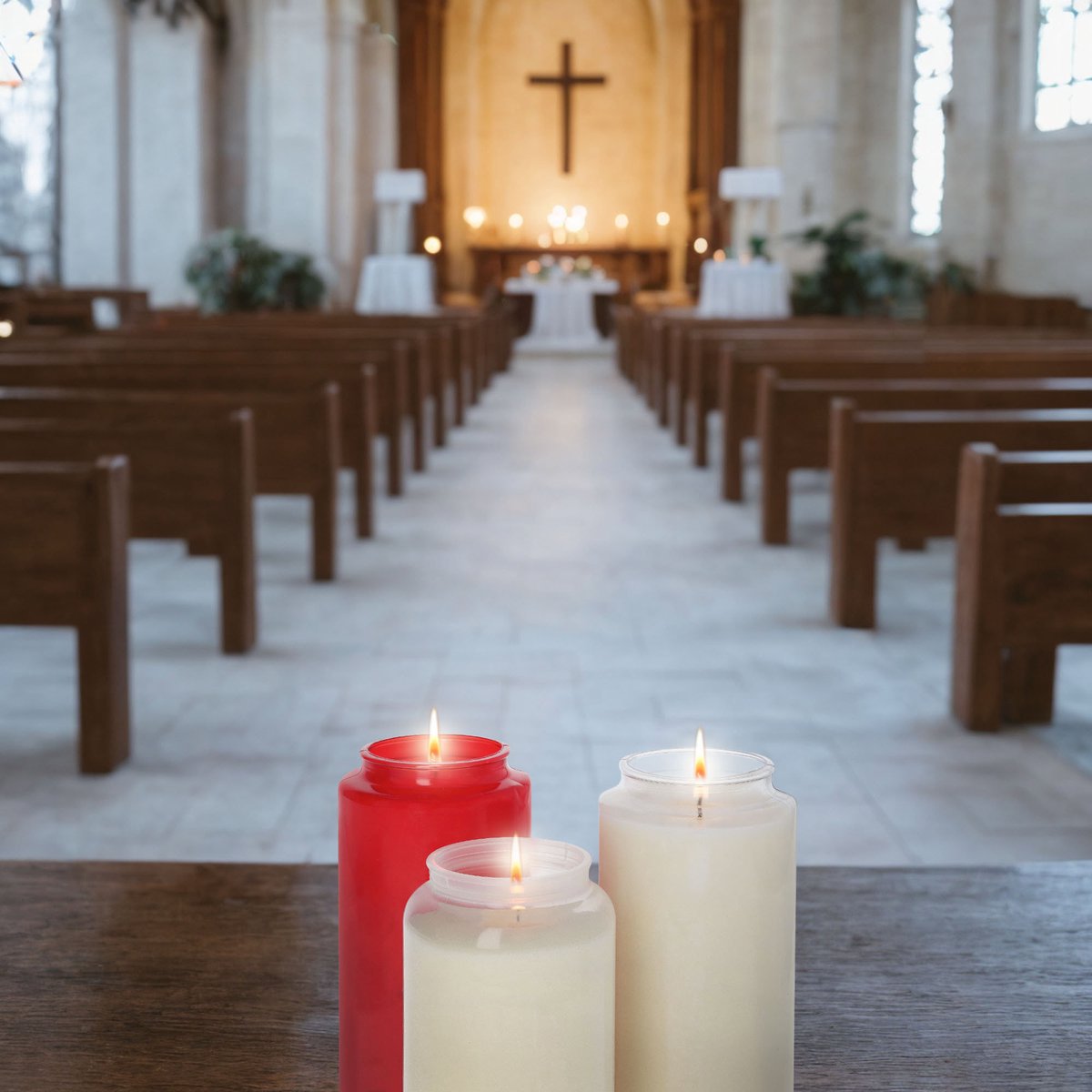 Bougie De Neuvaine Saint Esprit | BOUGIE