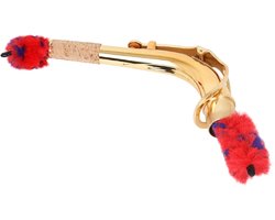Saxofoon Nekborstel - Borstel voor Hals Saxofoon - Saxofoon Schoonmaken - Alt/Tenor/Sopraansax Reinigingsborstel Saxofoon Onderhoudsgereedschap Houtblazers Onderdelen en accessoires