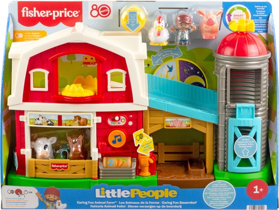 Fisher-Price Little People Boerderij – Dieren verzorgen op de boerderij – speelset