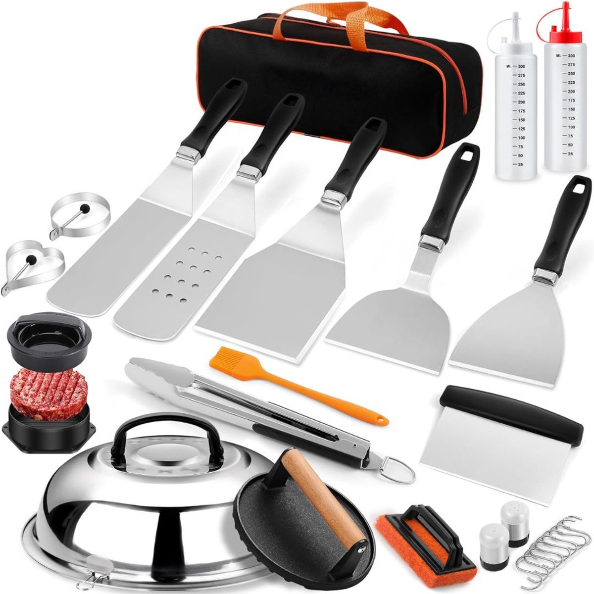CLGP® Bbq Gereedschap - Accesoires - Borstel - Thuis Pakket