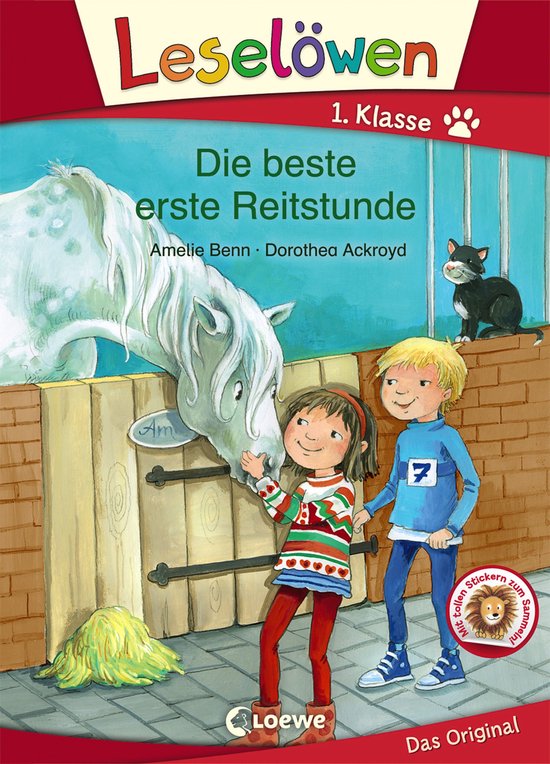 Leselöwen 1. Klasse - Die beste erste Reitstunde - cover