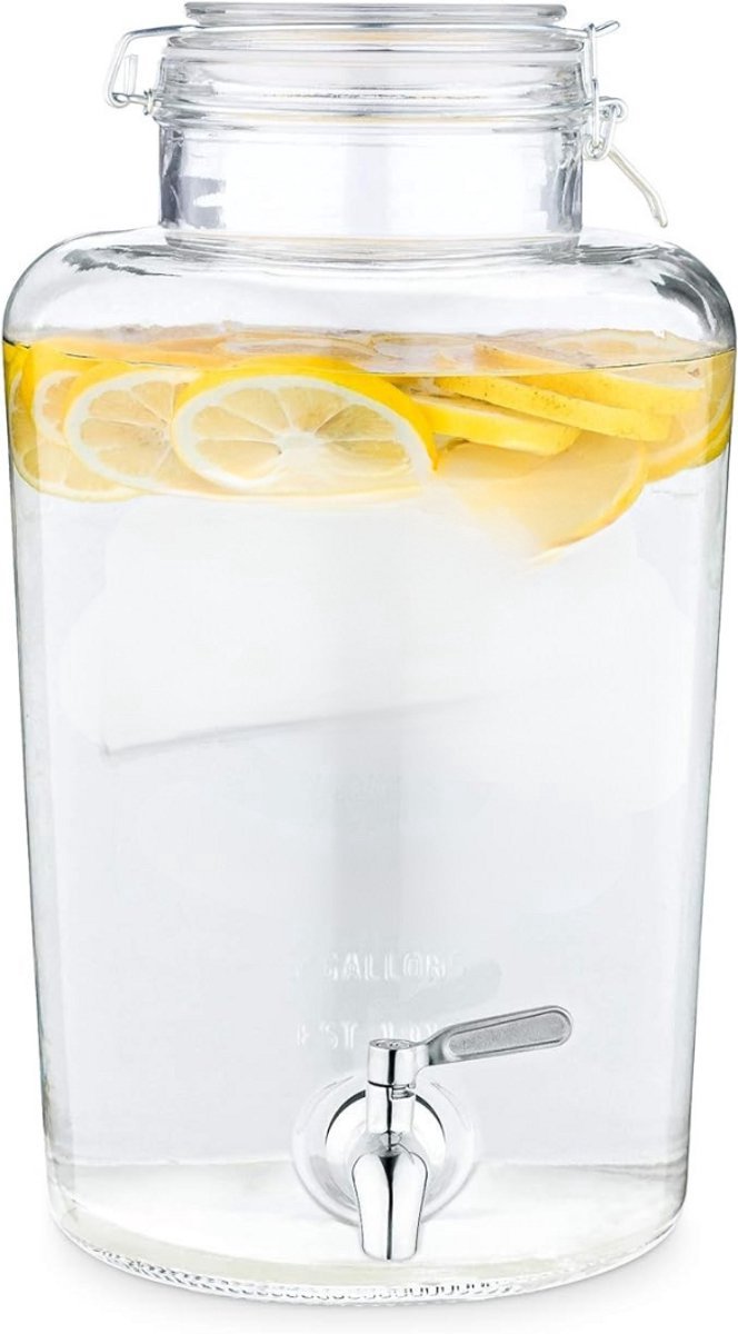 Thuys – Limonadetap – Watertap – Limonade Tap – Transparant – 22cm x 27cm x 36cm