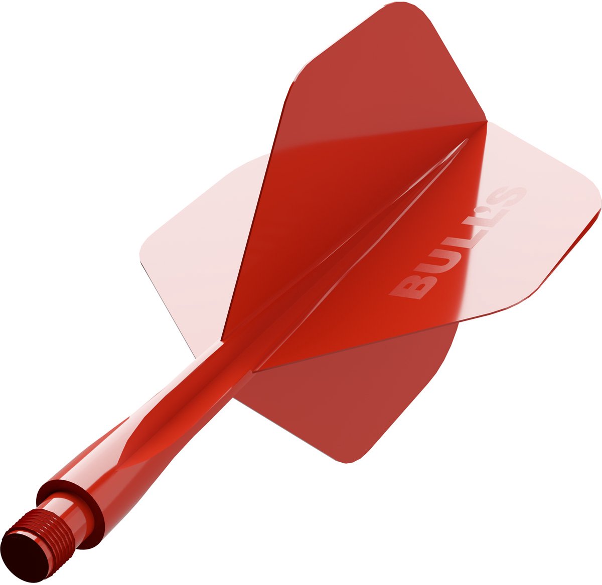 Bull's Union Pro Flight System - Kort - Rood - Shaft & Flight in 1