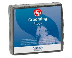 Sectolin Equigroom Superblock - Poetsblok - Puimblok - Puimsteen - Grooming block voor paard - Verwijderd vuil en losse haren uit vacht