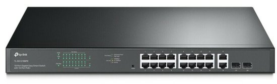 TP-Link - TL-SG1218MPE - Netwerk switch - 16-Port Gigabit - PoE+ - Easy Smart Switch