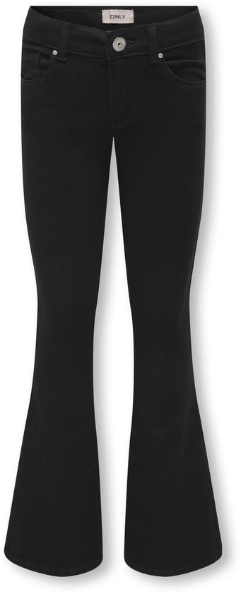 ONLY KOGROYAL LIFE REG FLARED PIM600 NOOS Meisjes Jeans - Black Denim