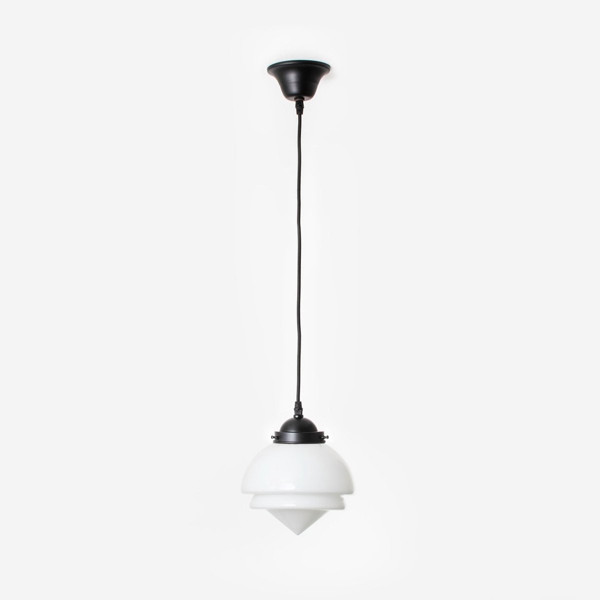 Coloured by Art Hanglamp aan snoer Small Pointy Moonlight - Art Deco Trade Zwart