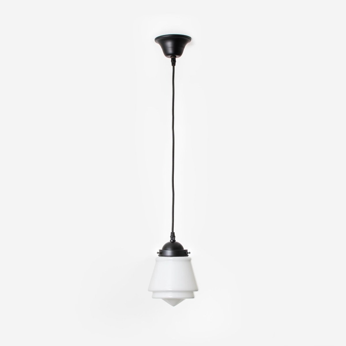 Coloured by Art Hanglamp aan snoer Komeet Moonlight - Art Deco Trade Zwart