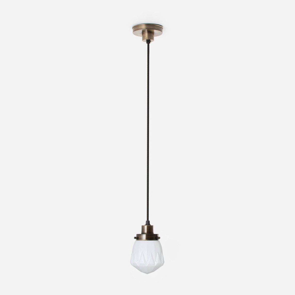 Coloured by Art Hanglamp aan snoer Rocket 20's Brons - Art Deco Trade